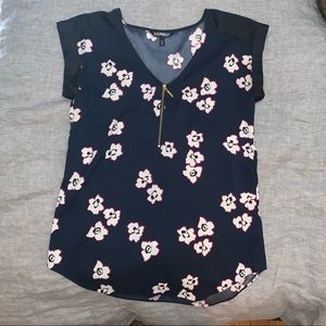 EXPRESS floral blouse